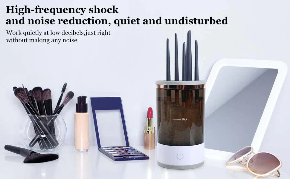 Automatic Makeup Brush Cleaner