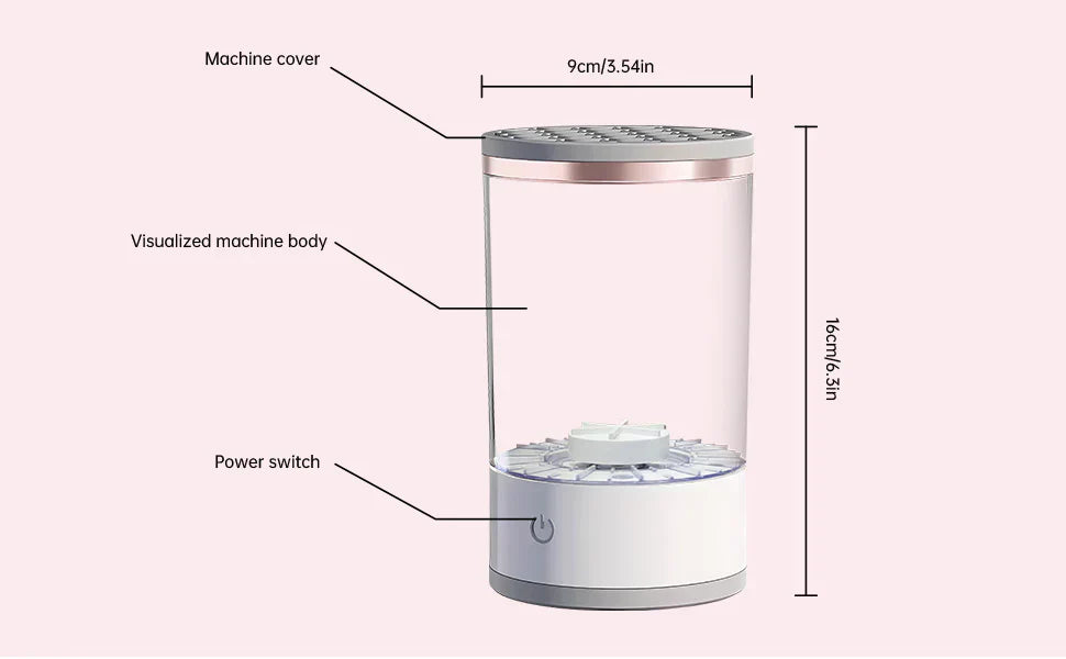 Automatic Makeup Brush Cleaner